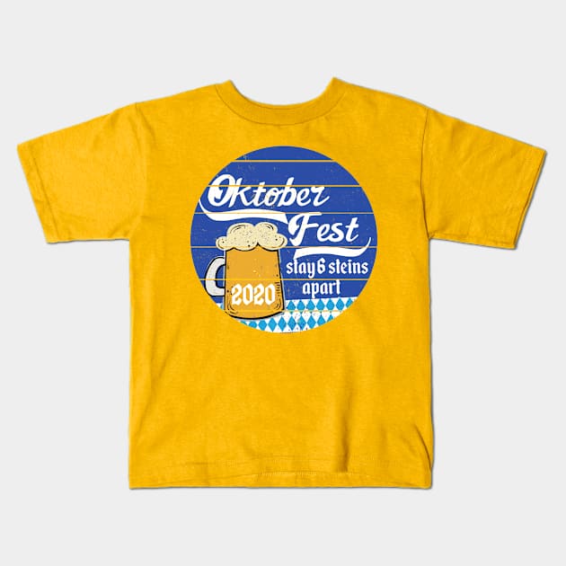 Oktoberfest 2020 Kids T-Shirt by BethTheKilljoy